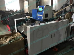 Automatic Paper Handle Making Machine display