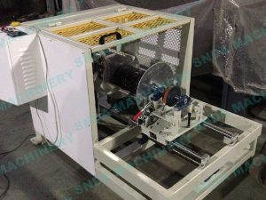 Automatic Paper Handle Making Machine in work