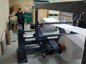 High Speed Paper Sheeter work diaplay