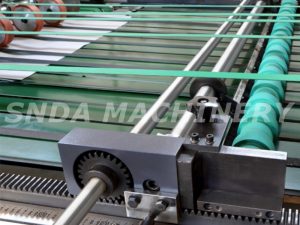 High Speed Paper Sheeting Machine work display