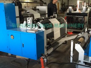 Kraft Paper Slitting Machine display