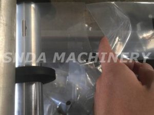 Pre-open Bag On Roll Making Machine production detail